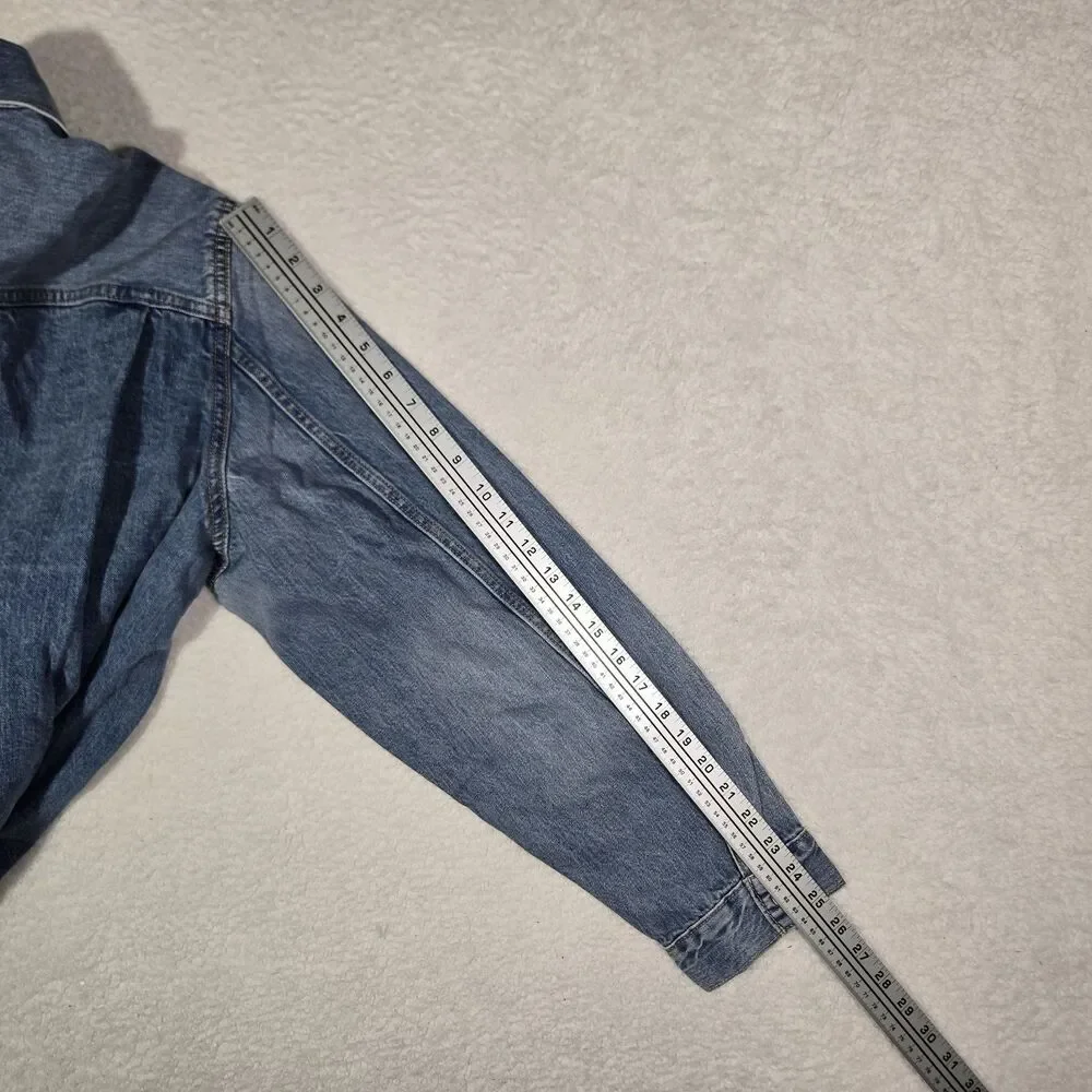 Levi's Premium Type II Two 2‎ Selvedge Denim Trucker Jacket Indigo Men Size XL